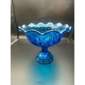 Moon n Star Colonial Blue Open Compote LE Smith